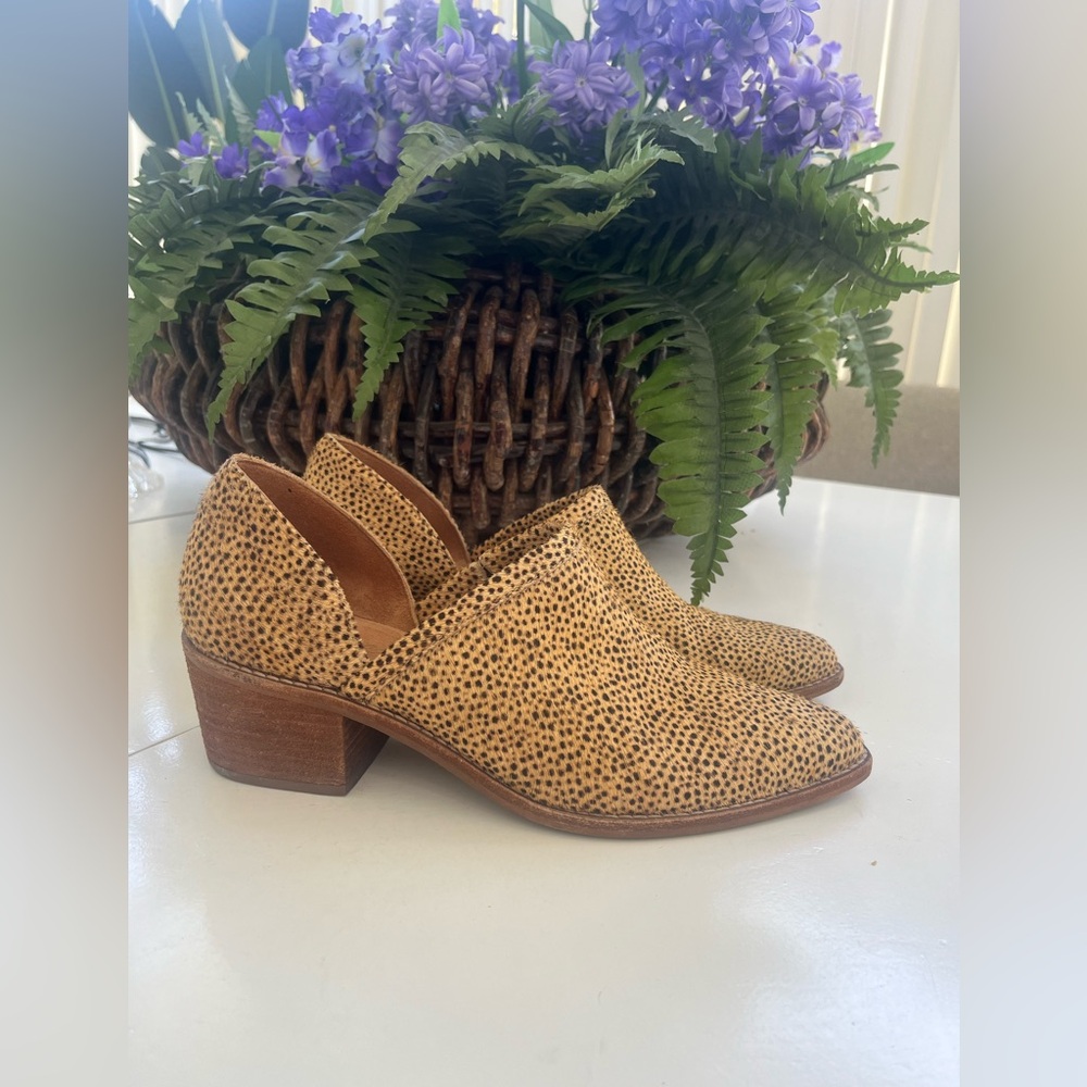 Madewell Speckled Brown Ankle Booties